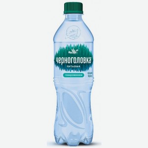 Вода питьевая Черноголовка 0,5л газированная пэт