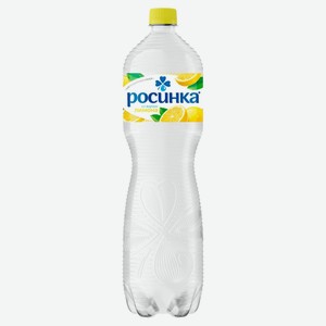 Вода питьевая Росинка Липецкая Лайт с лимоном, 1.5 л