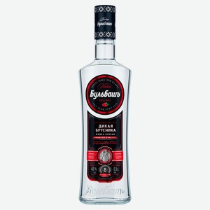Водка «Бульбашъ» Дикая брусника Беларусь, 0,5 л
