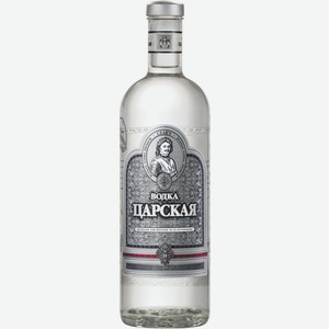 Водка Царская 40% 1л