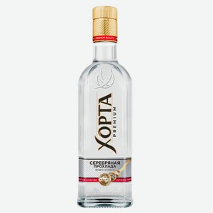 Водка ХОРТА СЕРЕБРЯНАЯ ПРОХЛАДА особая 40%, 0.5л