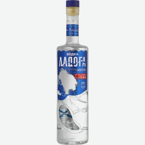 Водка LADOGA алк.40%, Россия, 0.5 L