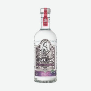 Водка Особая Царская 0,5л Черная Смород