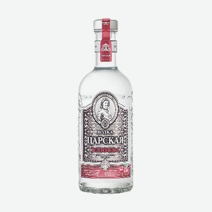 Водка Особая Царская 0,5л Клюква