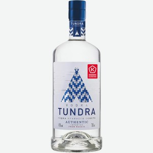 Водка  Тундра  Аутентик 40% 0,7л, Россия