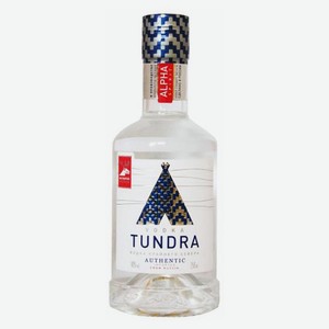 Водка Tundra Authentic Россия, 1 л