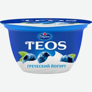Йогурт Teos Греческий Черника 2% 140г