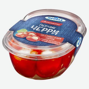 Закуска антипасти Meggle перчик черри со сливочным сыром БЗМЖ, 210 г